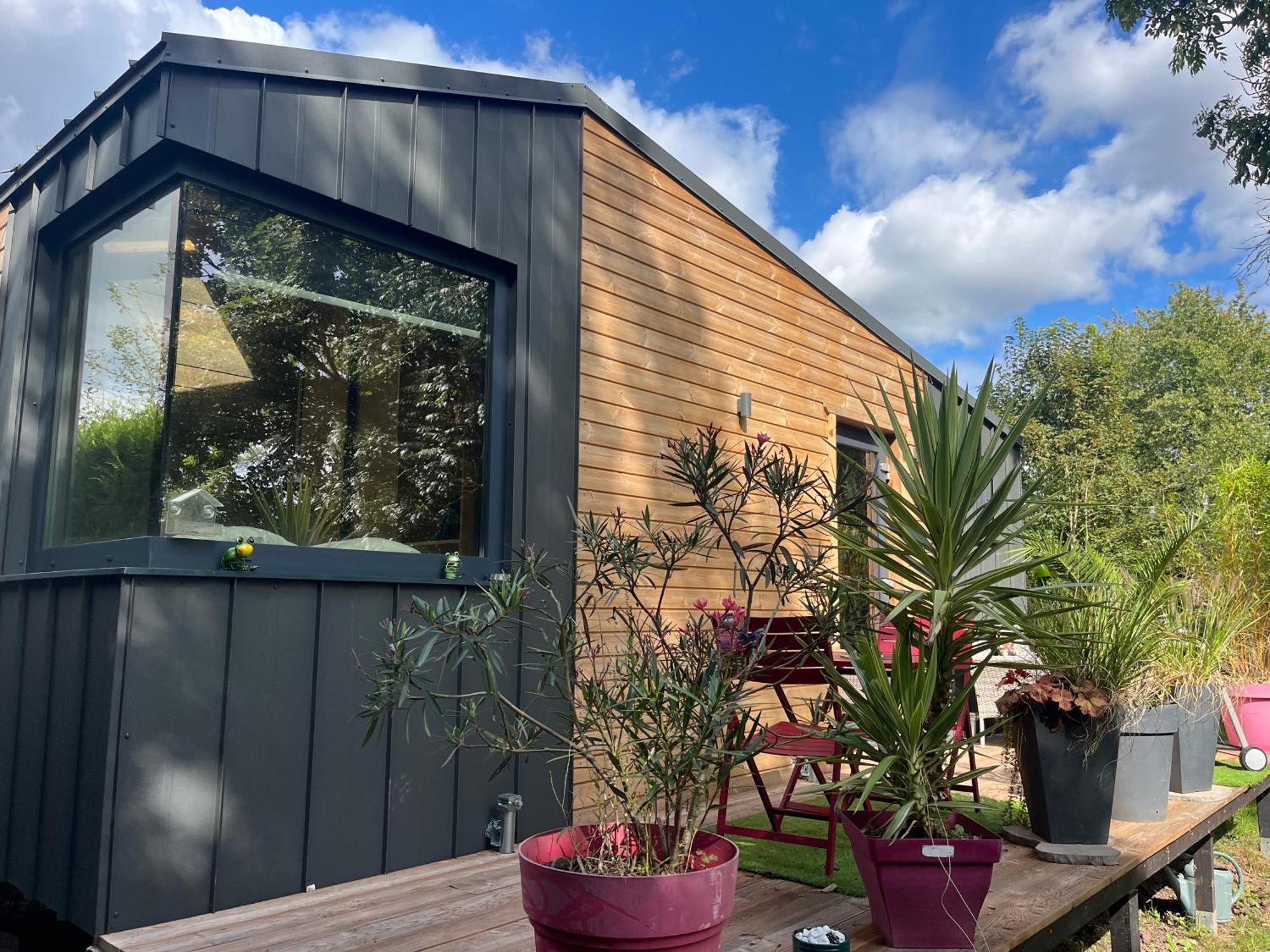 Tiny House Independante Tout Confort Full Equipement Adult Only-Seulement Morhange Exterior foto
